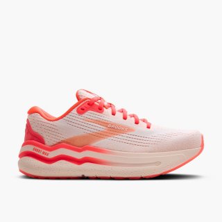 Brooks Ghost Max 2 - Weiß/Pfirsich/Koralle