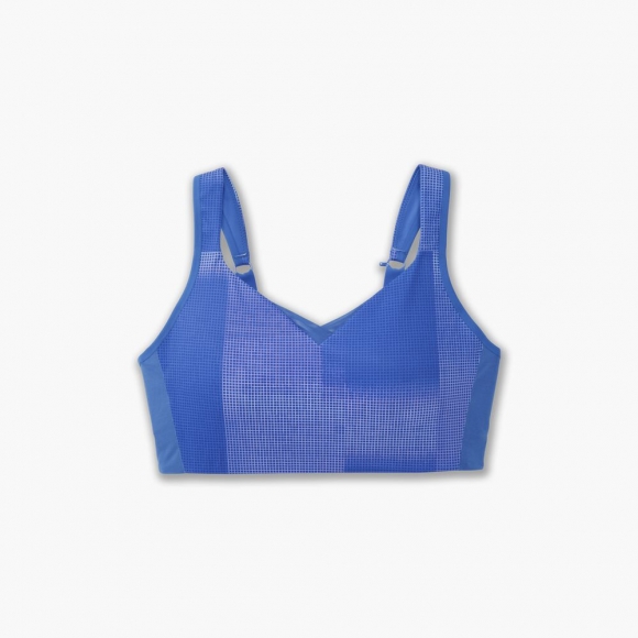Brooks Convertible Sports Bra - Bluetiful Altitude Print