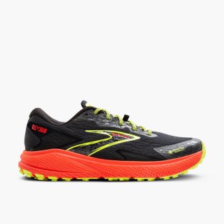 Brooks Divide 5 GTX - Schwarz/Kirsche/Limette