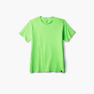 Brooks Luxe Short Sleeve - Hellblaue Neo-Limette