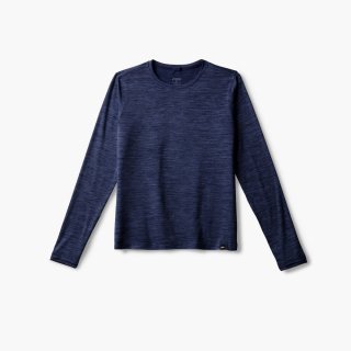 Brooks Luxe Long Sleeve - Hellblaue Mitternacht