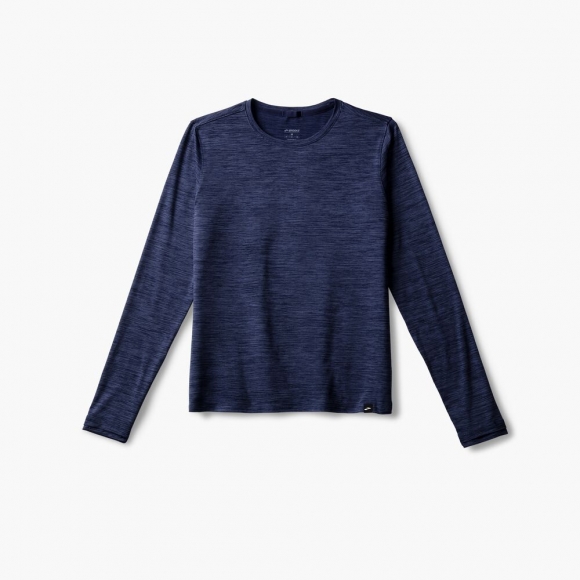 Brooks Luxe Long Sleeve - Hellblaue Mitternacht