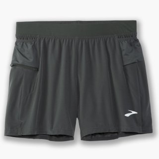 Brooks Sherpa 5" 2-in-1 Short - Dark Oyster