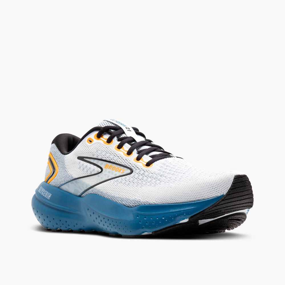 Brooks Glycerin 21 - Weiß/Saphir/Orange