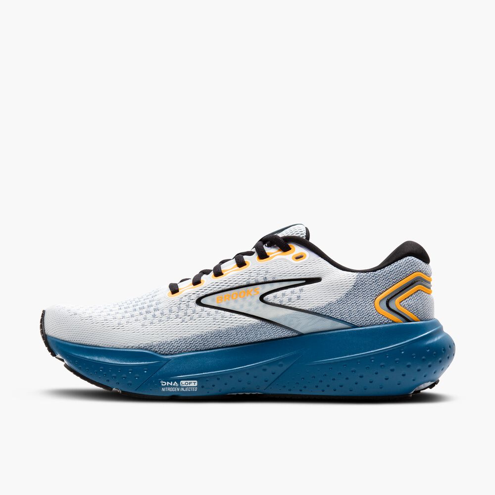 Brooks Glycerin 21 - Weiß/Saphir/Orange