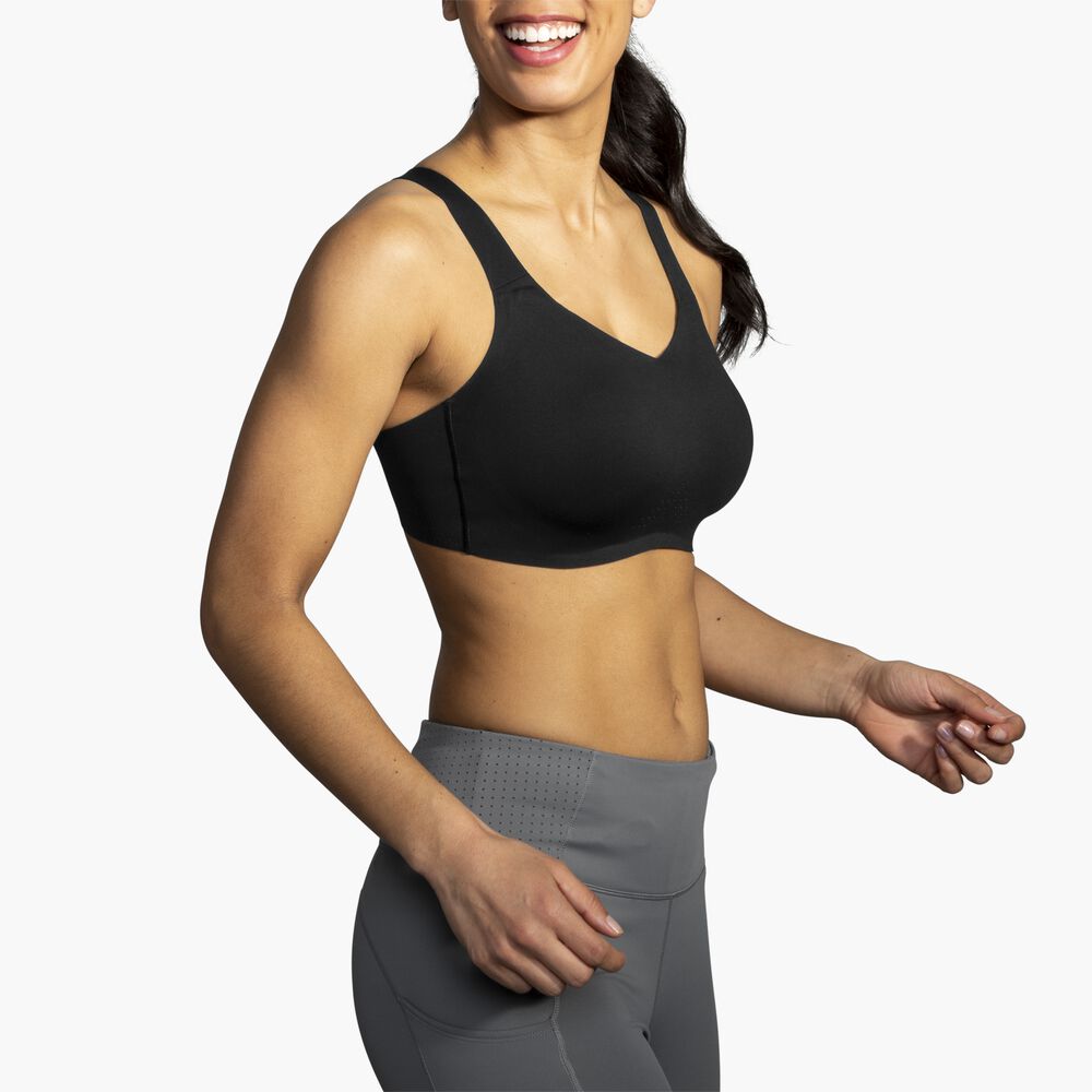 Brooks Underwire Sports Bra - Schwarz