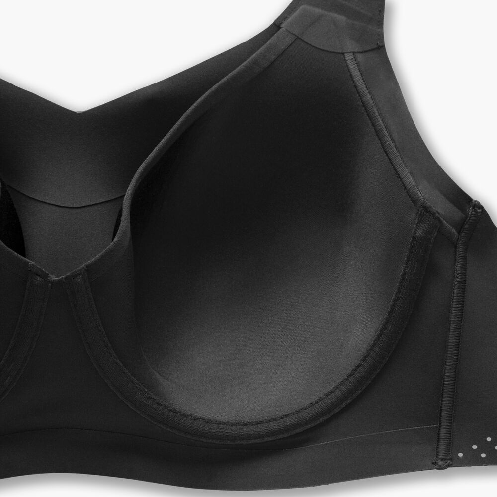 Brooks Underwire Sports Bra - Schwarz