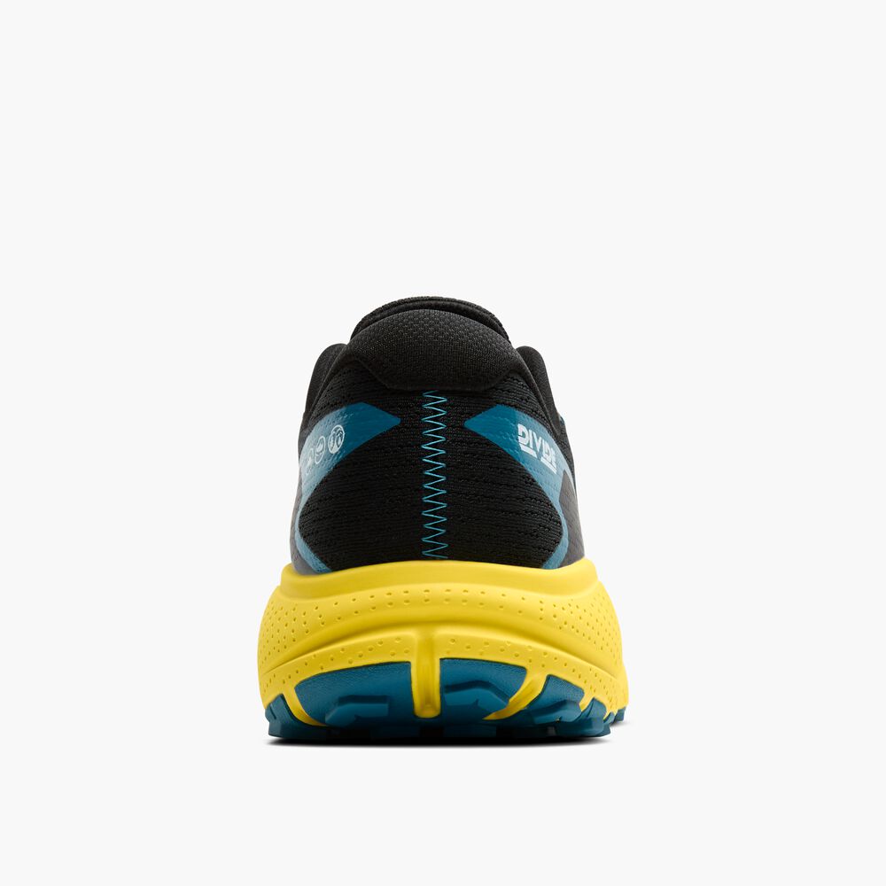 Brooks Divide 5 - Schwarz/Himmelblau/Quitte