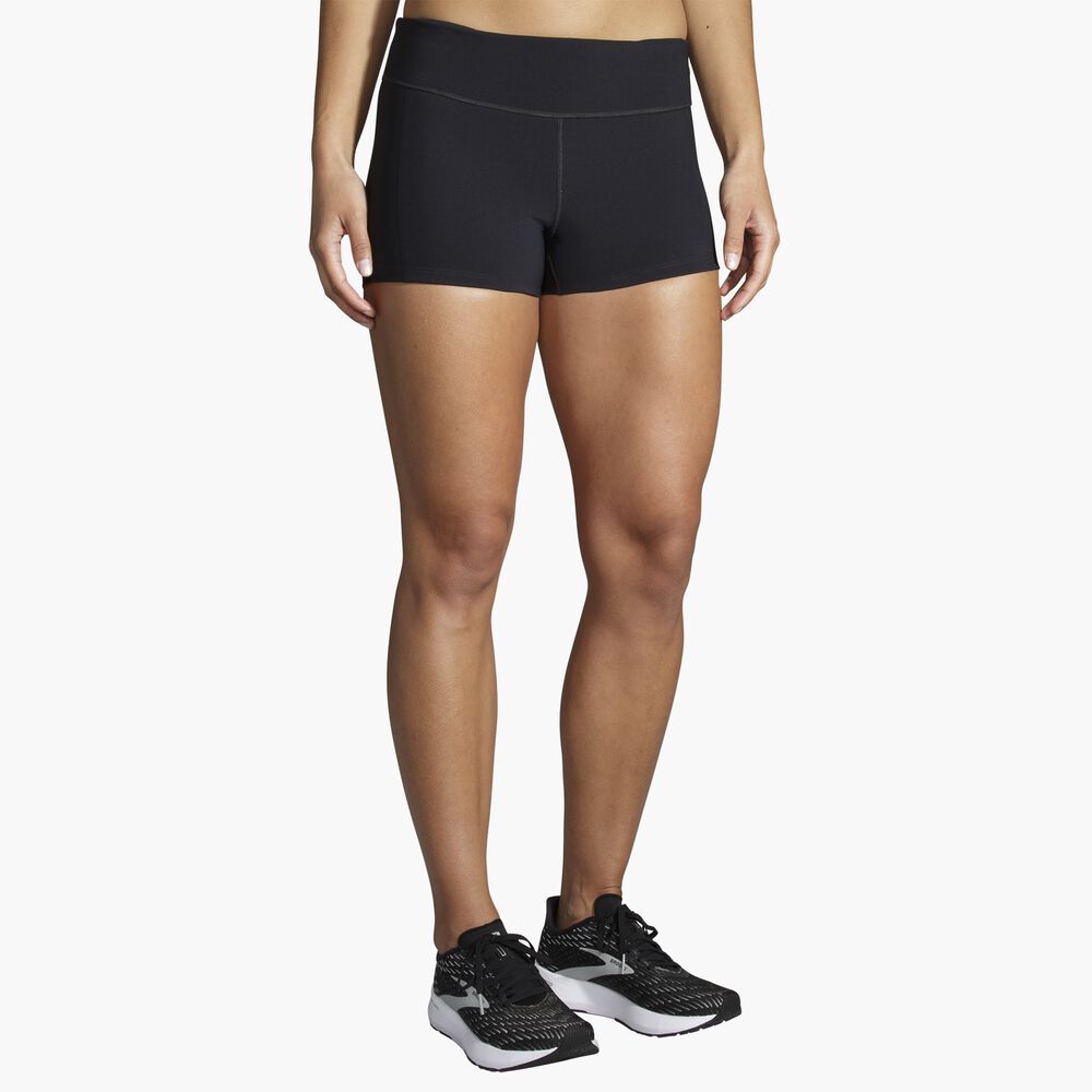 Brooks Speedwork Short Tight - Schwarz