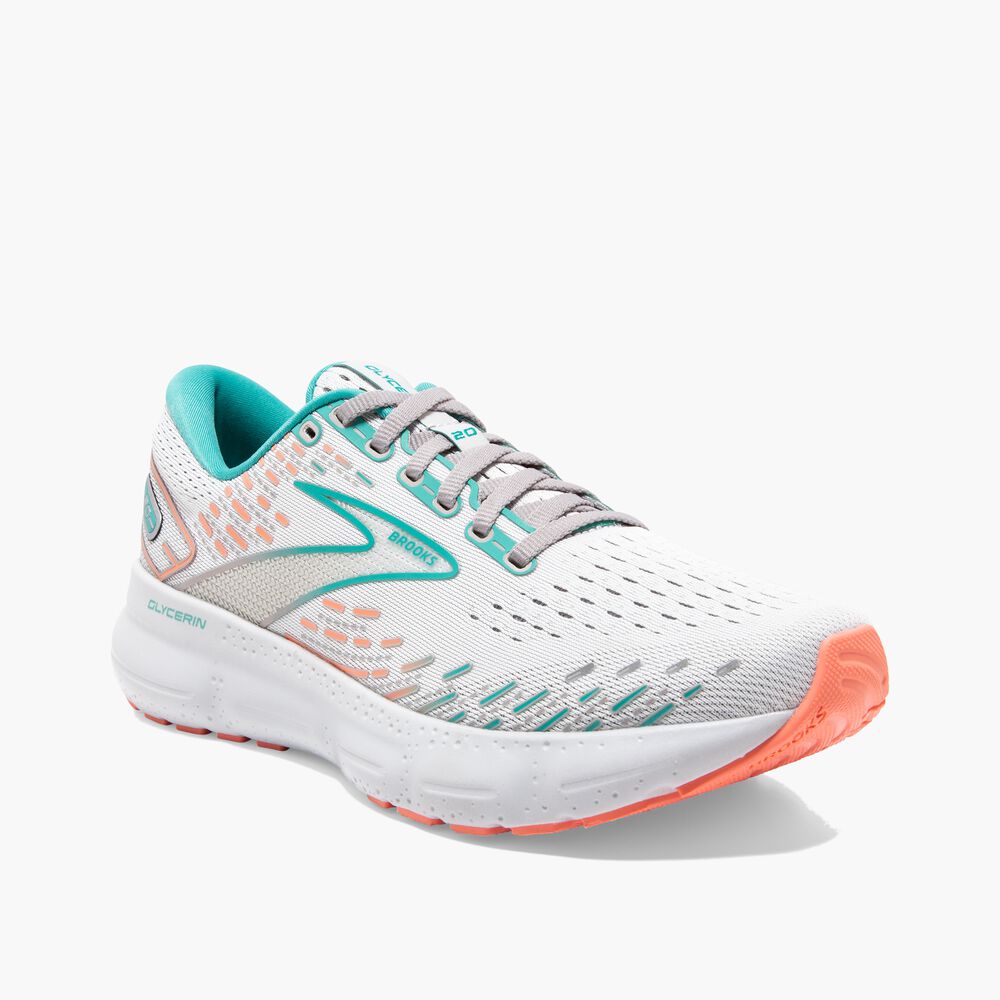 Brooks Glycerin 20 - Auster/Latigo Bay/Coral