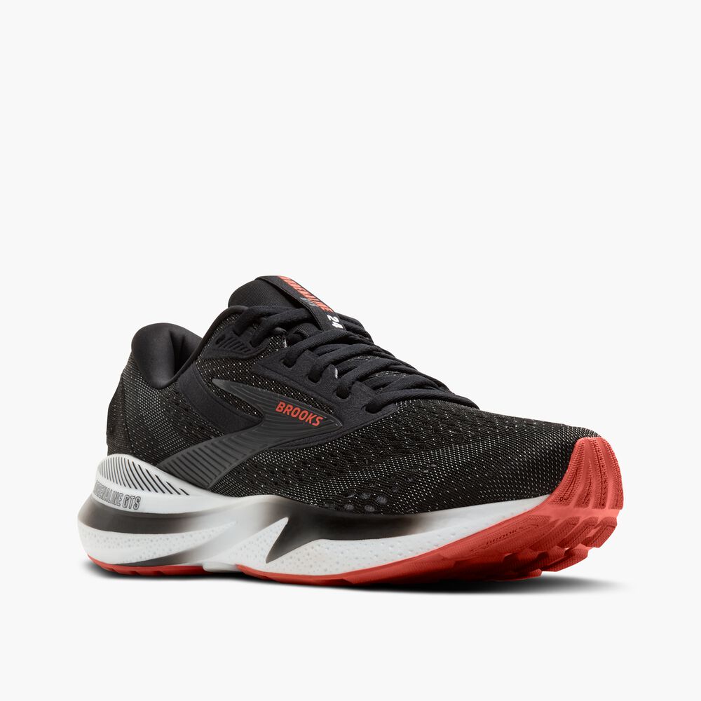 Brooks Adrenaline GTS 24 - Schwarz/Grau/Rot