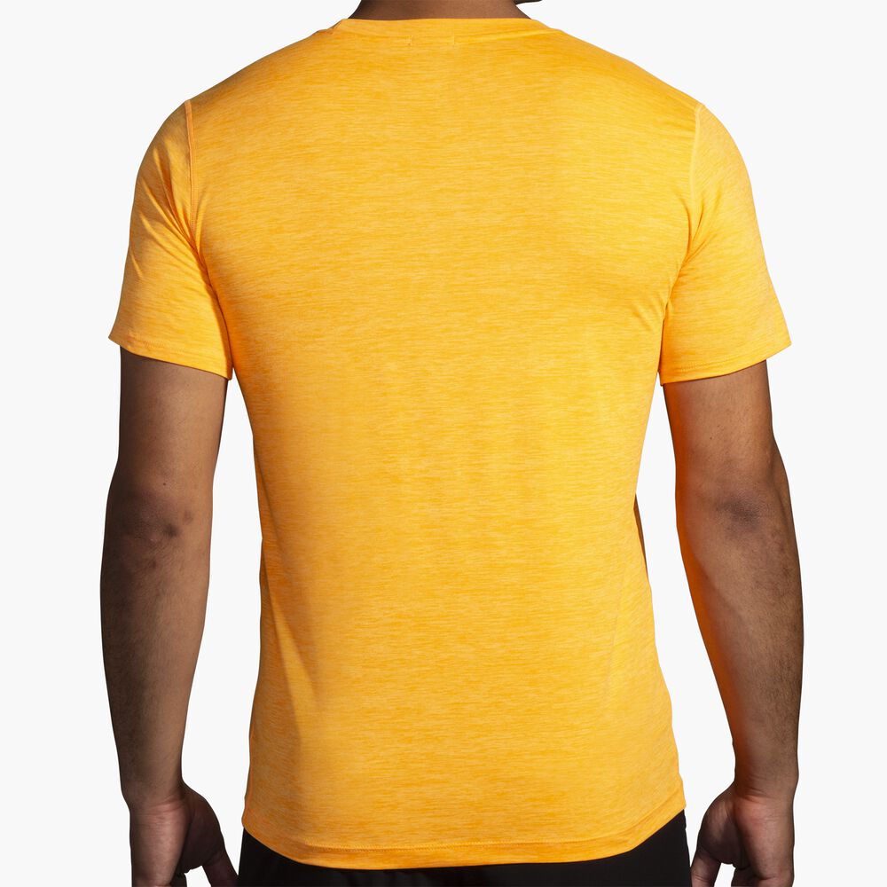Brooks Luxe Short Sleeve - Hochorange Pop