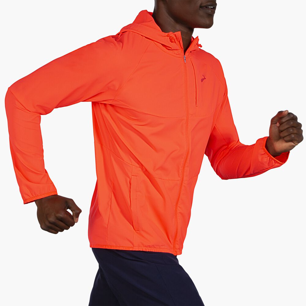 Brooks Canopy Jacket - Vivid Flame