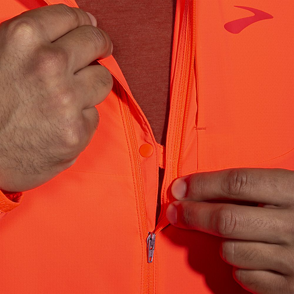 Brooks Canopy Jacket - Vivid Flame