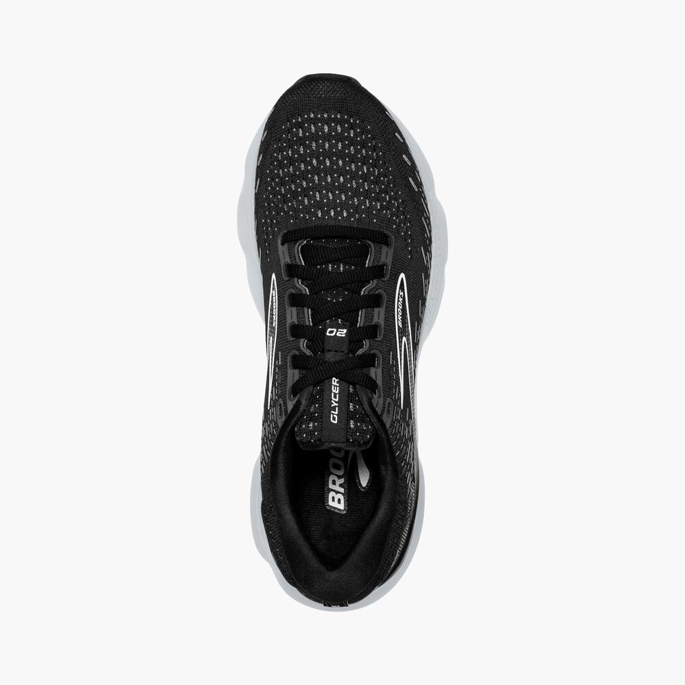 Brooks Glycerin 20 - Schwarz/Weiß/Alloy