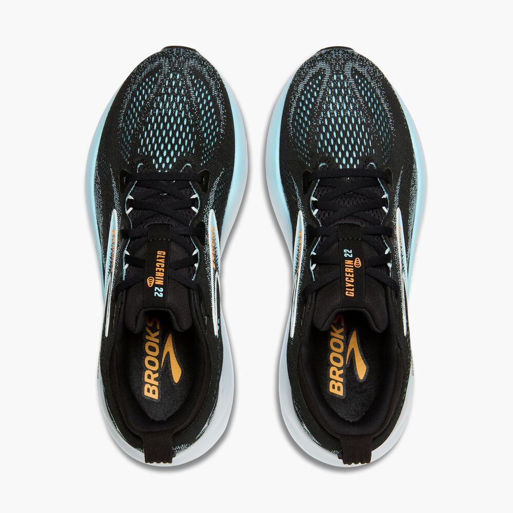 Brooks Glycerin 22 - Schwarz/Atomizer/Blazing Orange