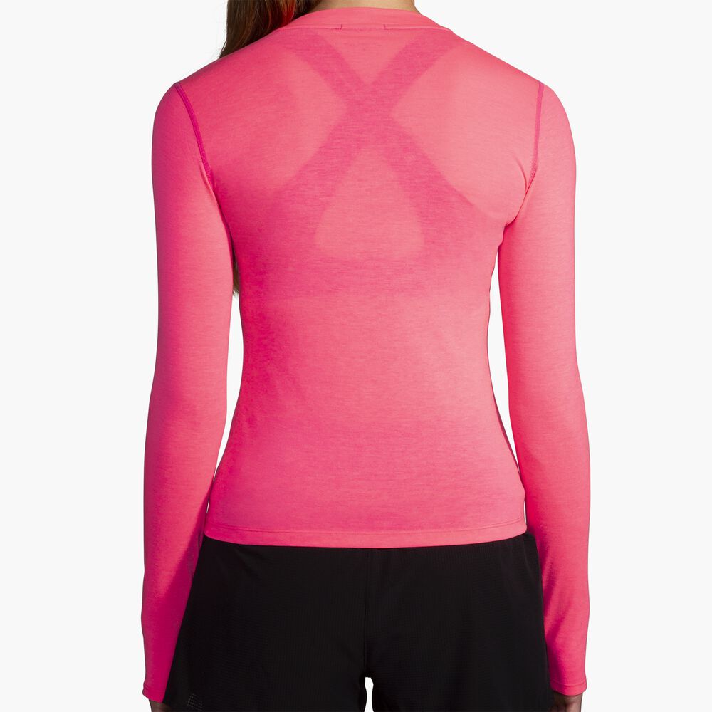 Brooks High Point Long Sleeve - Neo Pink