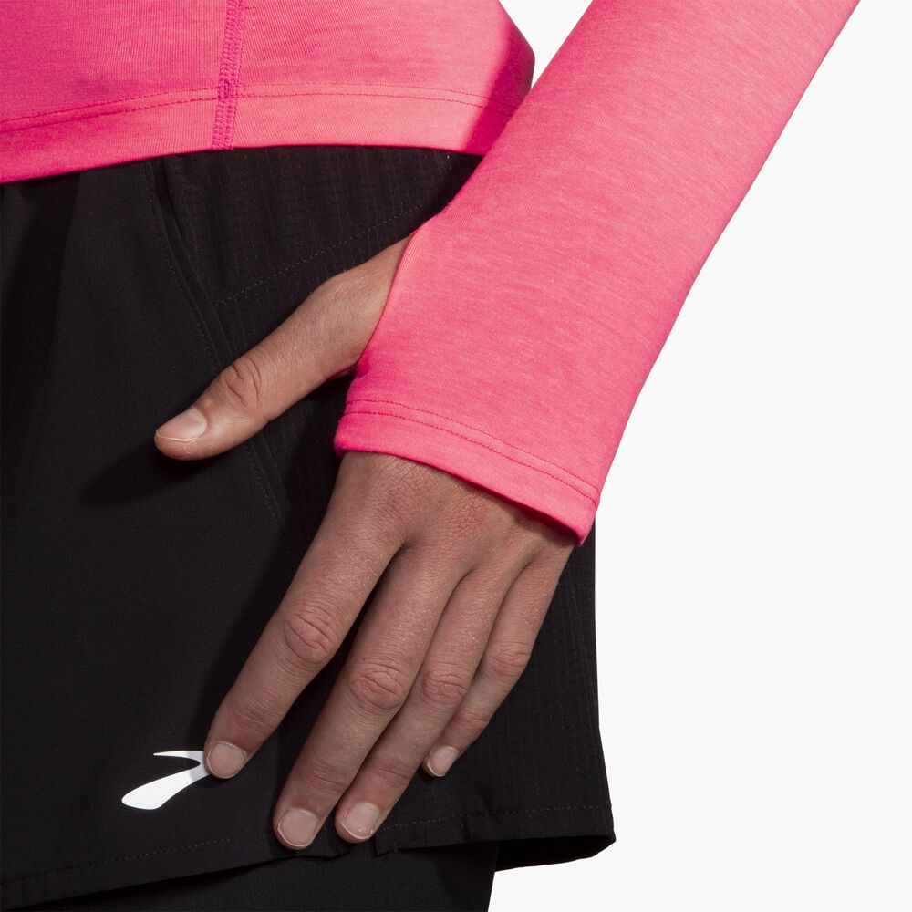 Brooks High Point Long Sleeve - Neo Pink