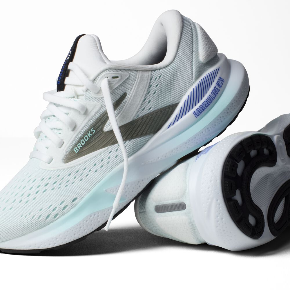 Brooks Adrenaline GTS 24 - Weiß/Limpet Shell/Amparo