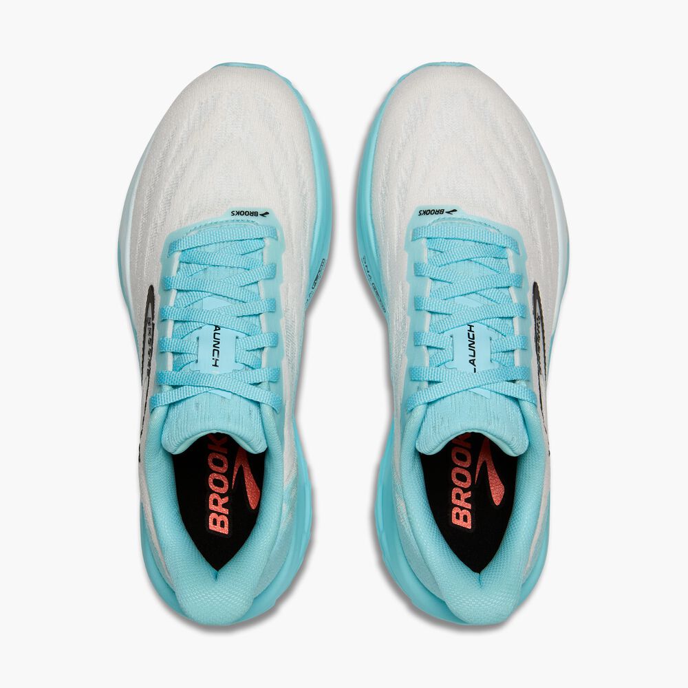 Brooks Launch 11 - Weiß/Atomizer/Pink Clay