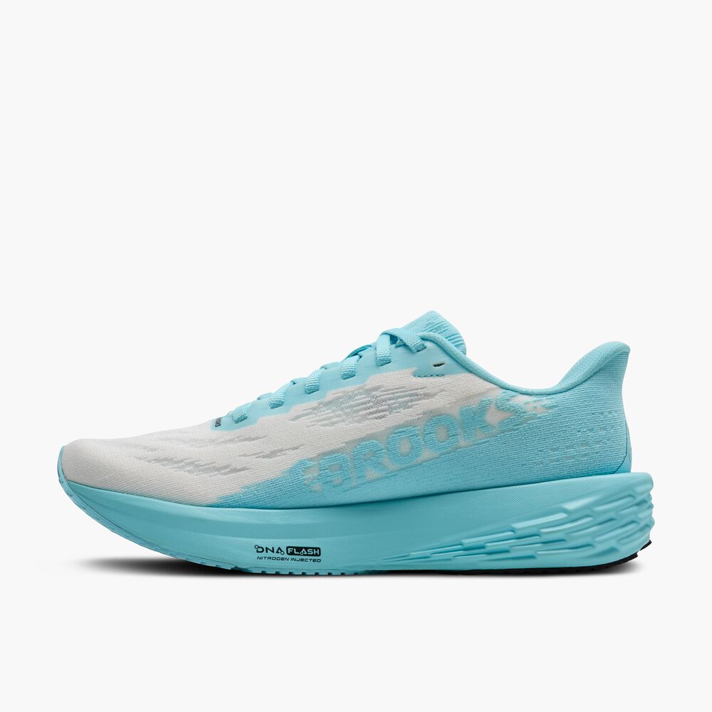 Brooks Launch 11 - Weiß/Atomizer/Pink Clay