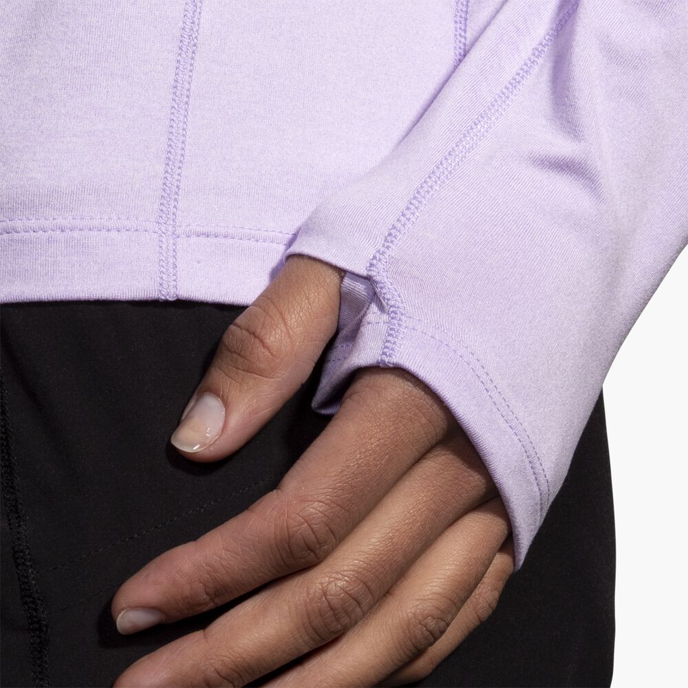 Brooks Dash 1/2 Zip 2.0 - Hellviolett