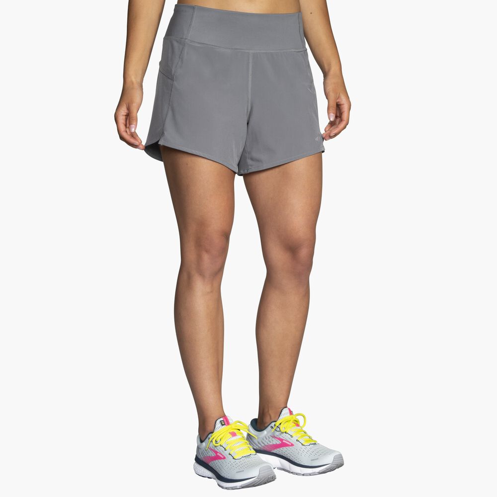 Brooks Chaser 5" Short - Stahl