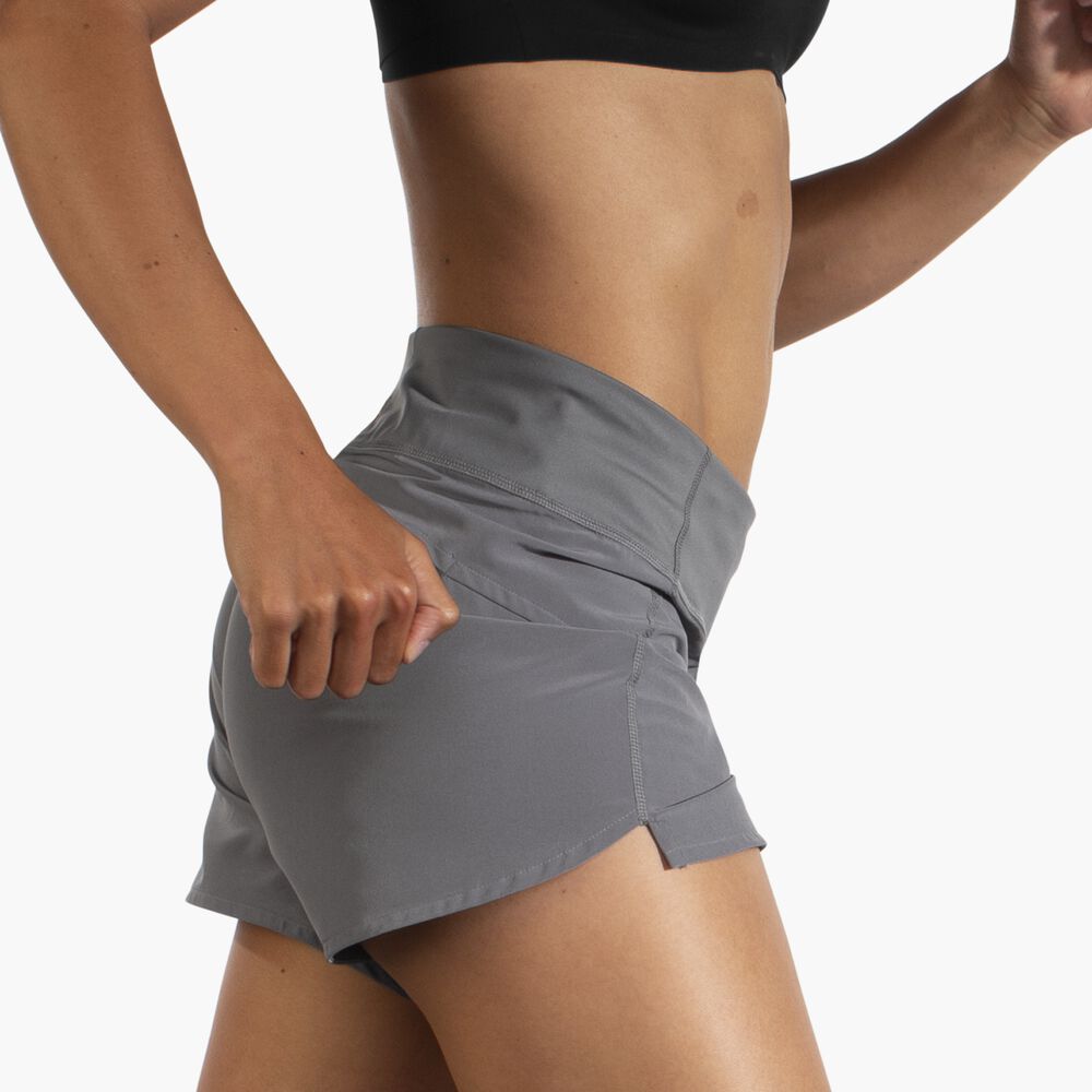 Brooks Chaser 5" Short - Stahl