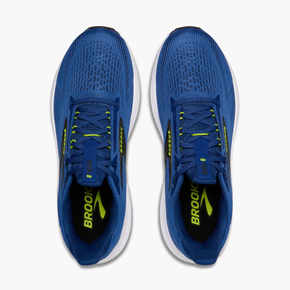 Brooks Revel 8 - Marine Pfingstrose/Schwarz/Acid Lime
