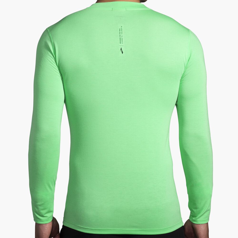 Brooks High Point Long Sleeve - Hypergrün