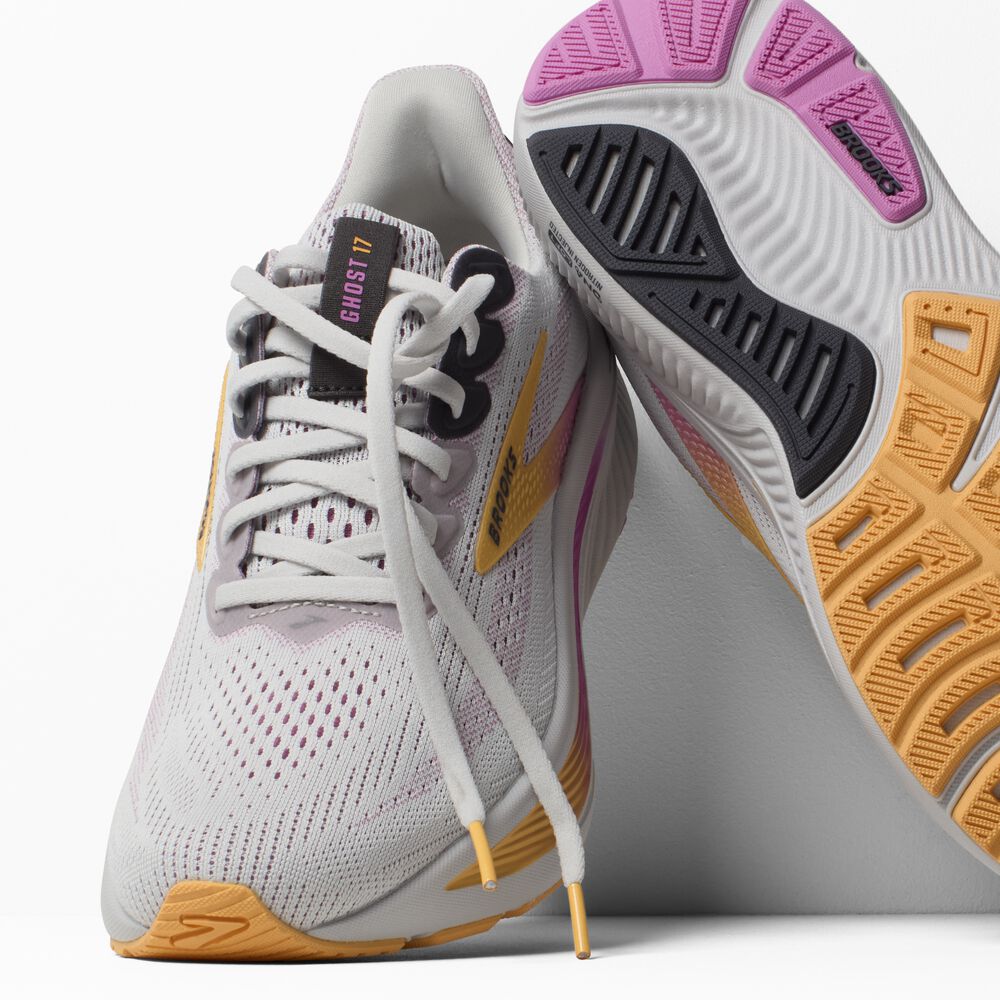 Brooks Ghost 17 - Auster/Aprikose/Pink