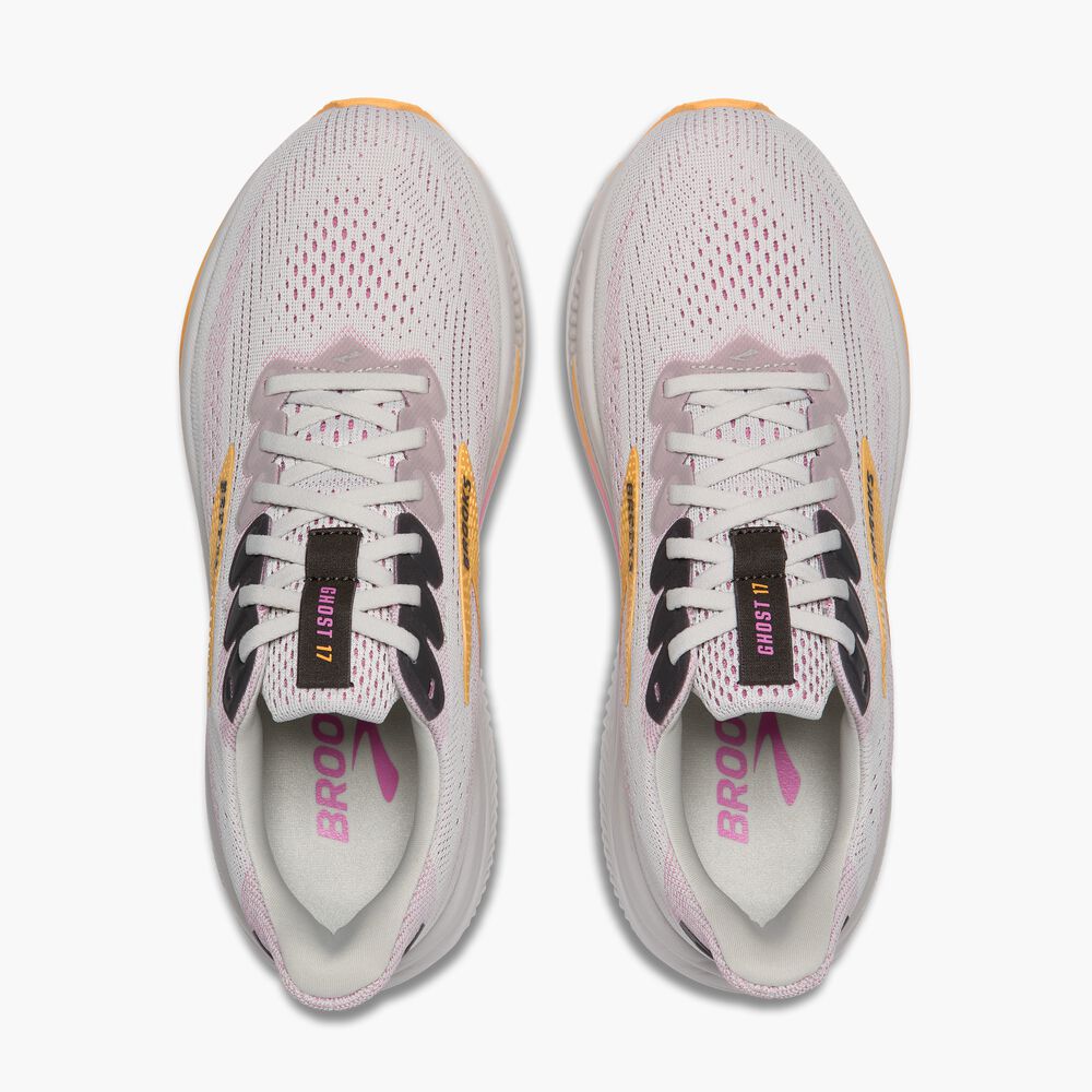 Brooks Ghost 17 - Auster/Aprikose/Pink