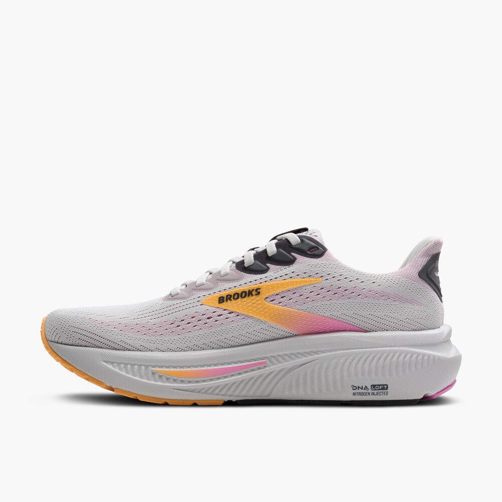 Brooks Ghost 17 - Auster/Aprikose/Pink