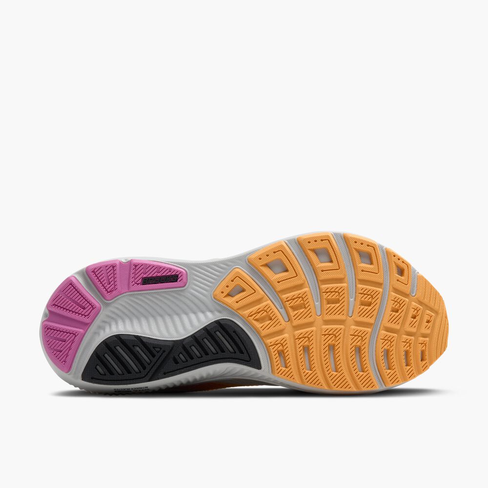 Brooks Ghost 17 - Auster/Aprikose/Pink