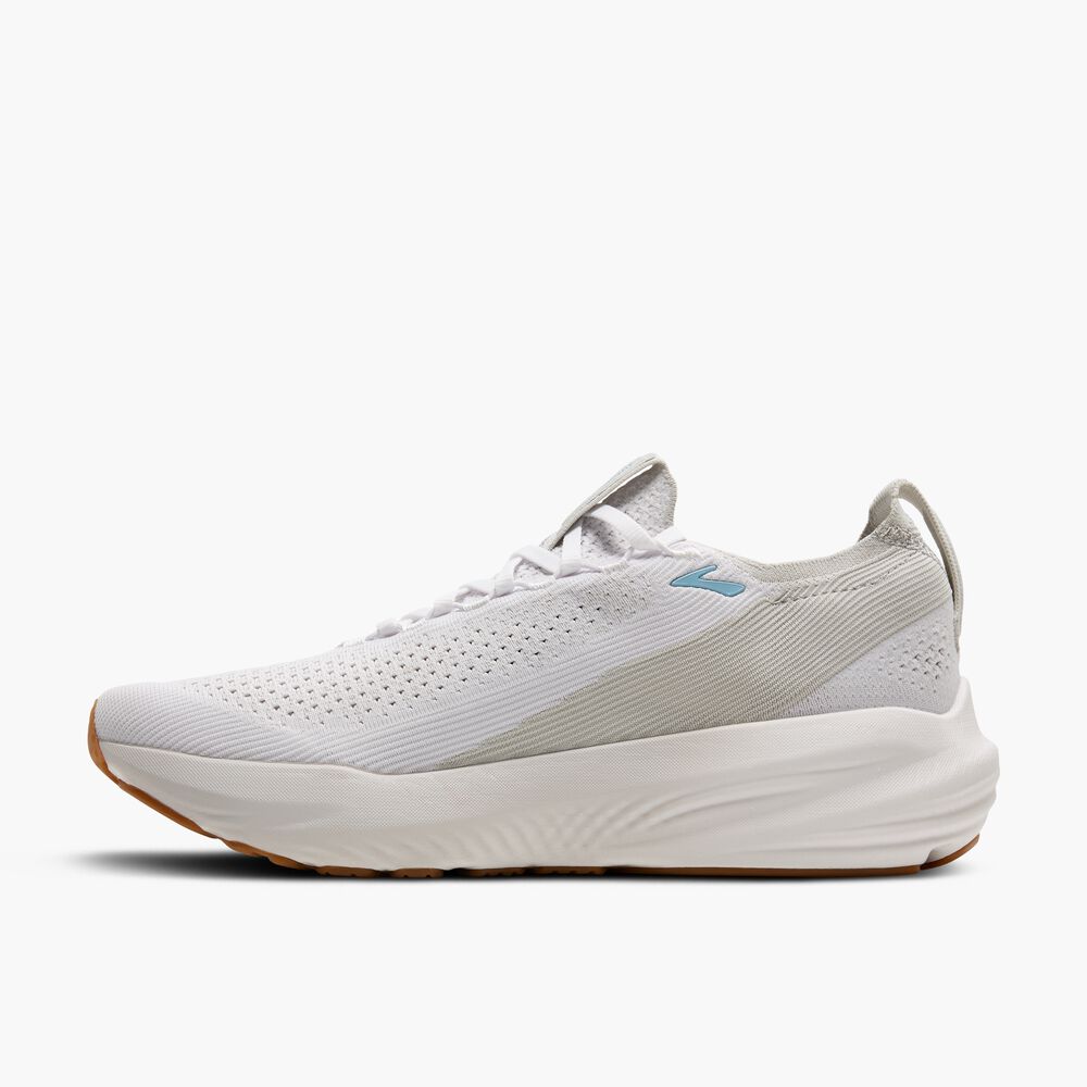 Brooks Glycerin StealthFit 22 - Weiß/Austernblau/Blau