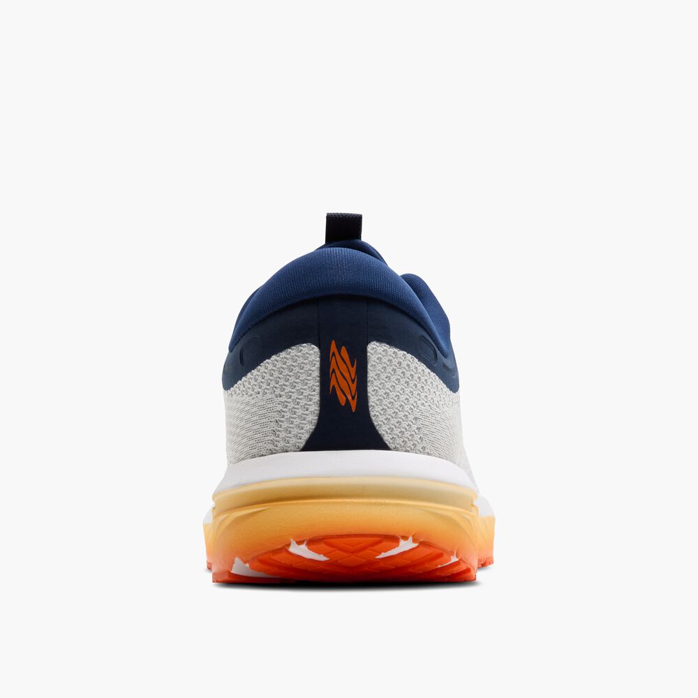 Brooks Revel 7 - Weiß/Peacoat/Orange