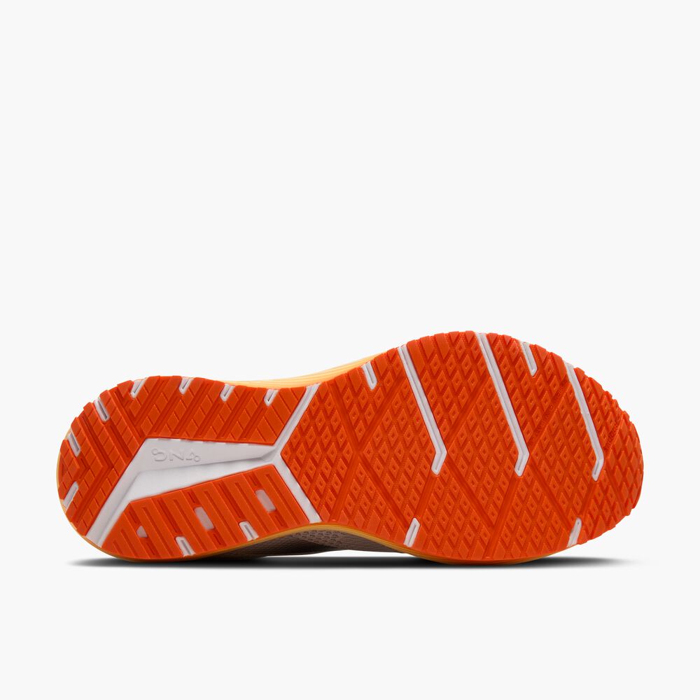 Brooks Revel 7 - Weiß/Peacoat/Orange