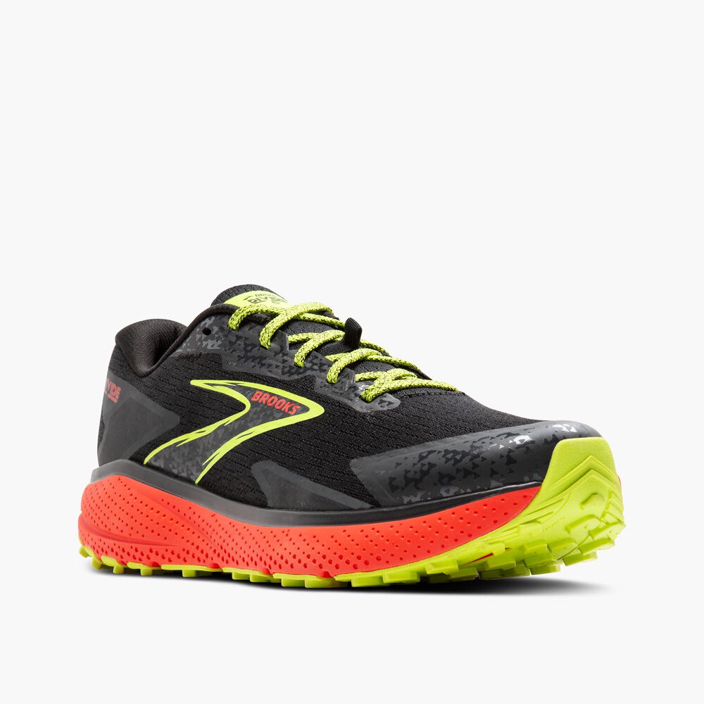 Brooks Divide 5 - Schwarz/Kirsche/Limette