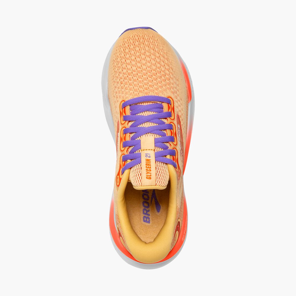 Brooks Glycerin 21 - Sunburst/Kapuzinerkresse/Lila
