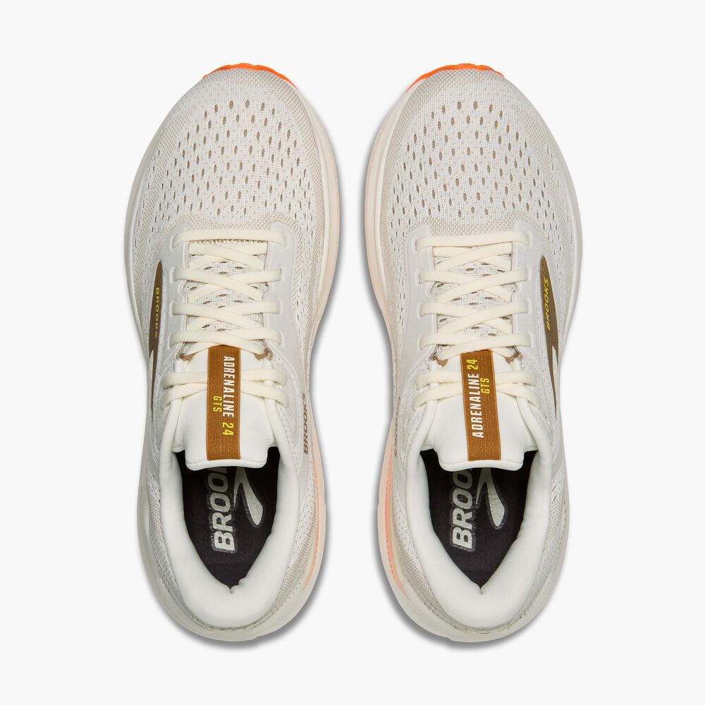 Brooks Adrenaline GTS 24 - Kokosnuss/Portabella/Orange