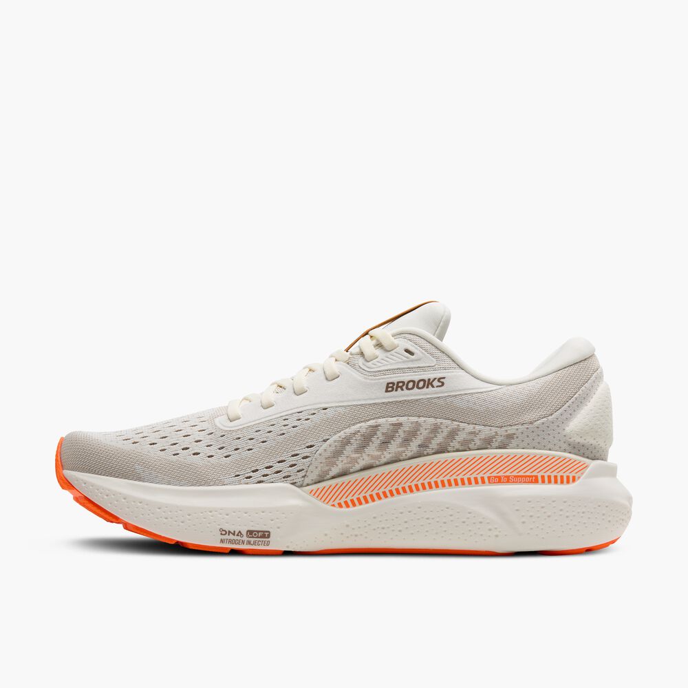 Brooks Adrenaline GTS 24 - Kokosnuss/Portabella/Orange