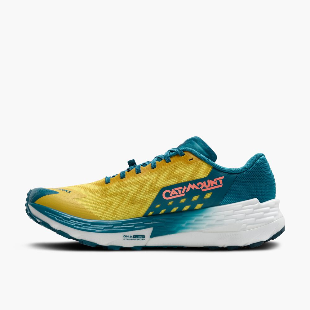 Brooks Catamount 4 - Quitte/Celestial/Neo Ember