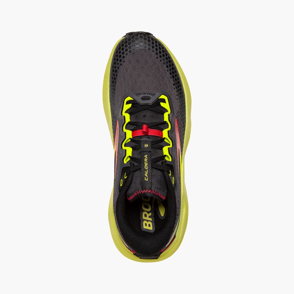 Brooks Caldera 6 - Schwarz/Feuerrot/Feuergelb