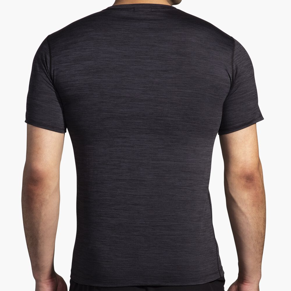 Brooks Luxe Short Sleeve - Hochschwarz
