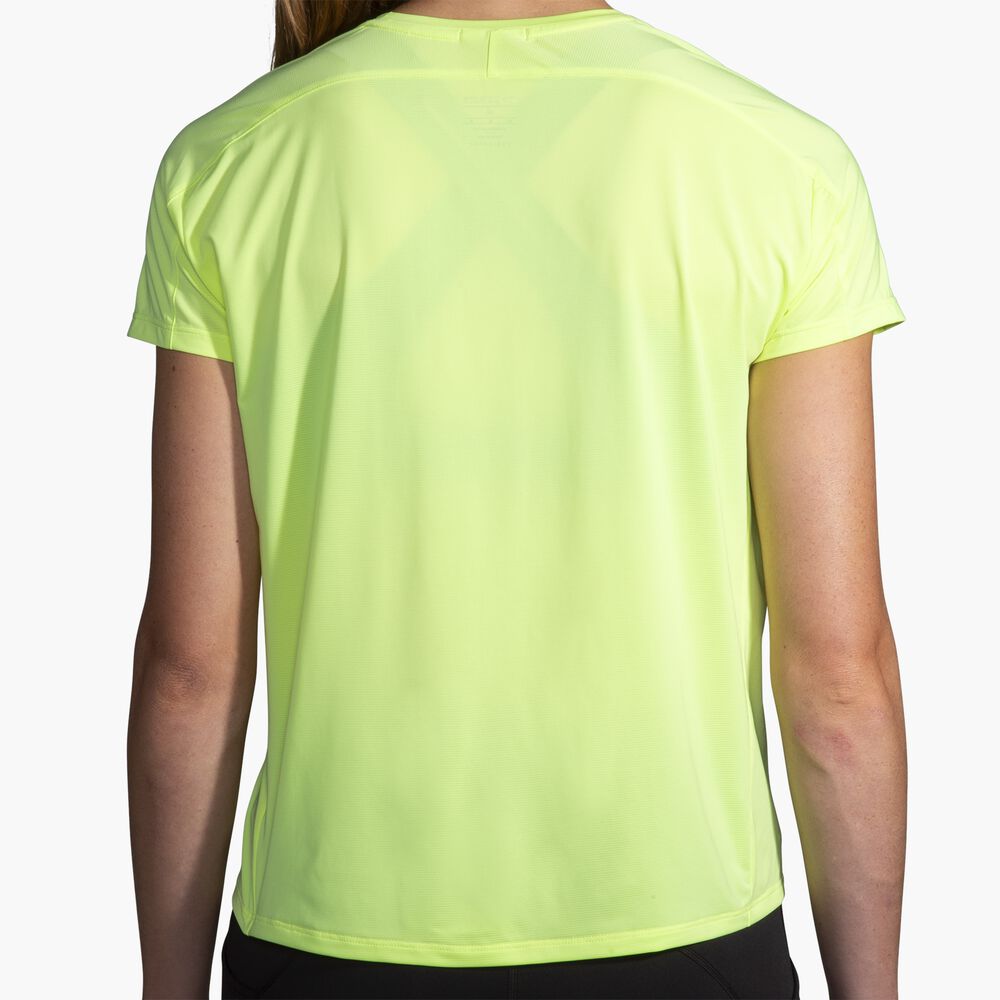 Brooks Sprint Free Short Sleeve 2.0 - Limette/Elevate