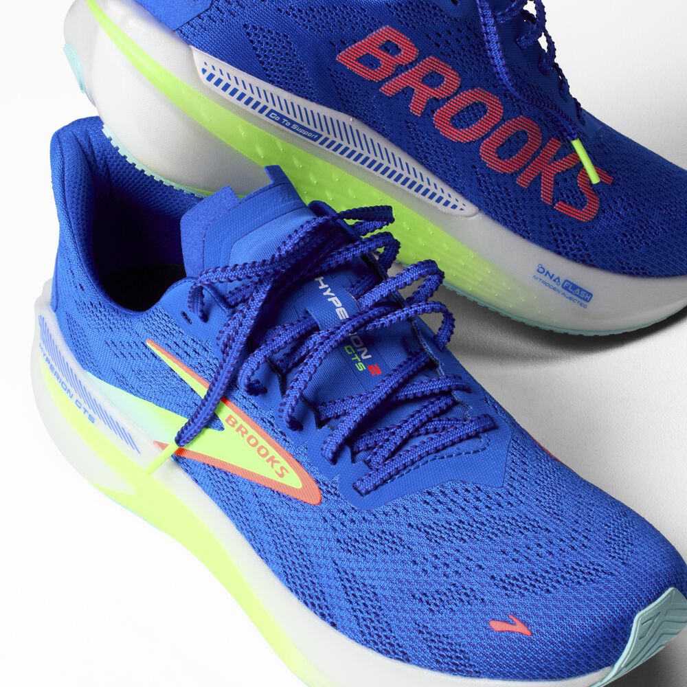Brooks Hyperion GTS 2 - Kobalt/Grün Gecko/Limpett