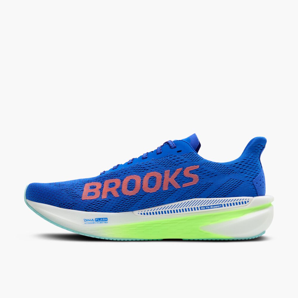Brooks Hyperion GTS 2 - Kobalt/Grün Gecko/Limpett