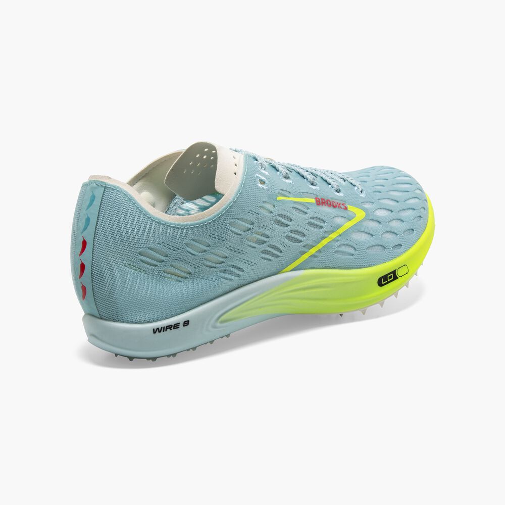 Brooks Wire 8 - Blue Glow/Nightlife/Rot