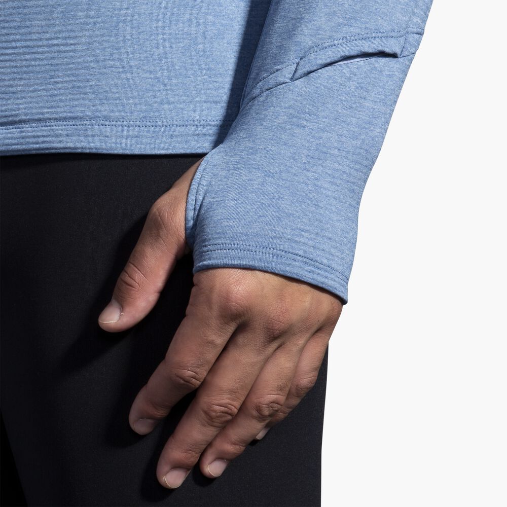 Brooks Notch Thermal Hoodie 2.0 - Heather Dusk/Dawn