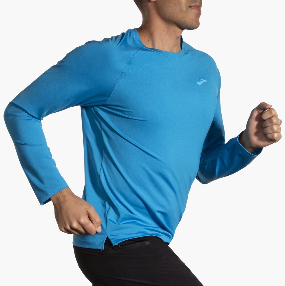 Brooks Atmosphere Long Sleeve 2.0 - Ceulean